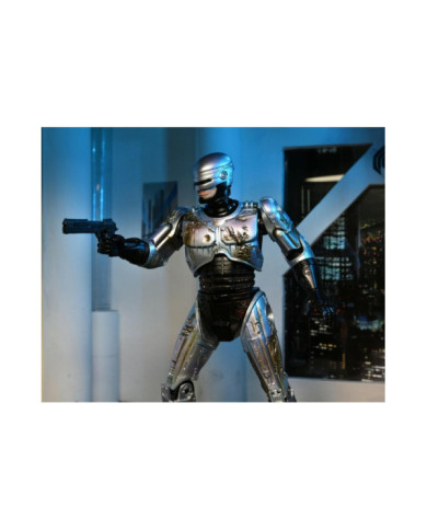 ULTIMATE ROBOCOP - Battle Damaged w/Chair - Figurine articulée 20cm