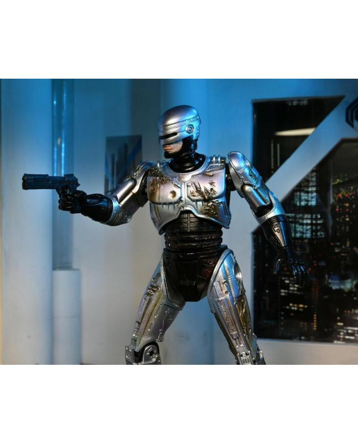 ULTIMATE ROBOCOP - Battle Damaged w/Chair - Figurine articulée 20cm