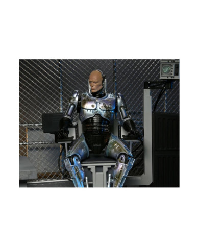 ULTIMATE ROBOCOP - Battle Damaged w/Chair - Figurine articulée 20cm