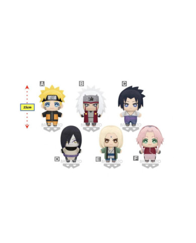 NARUTO SHIPPUDEN - Tomonui Plush vol 1 - Assortiment 9 Peluche 15cm