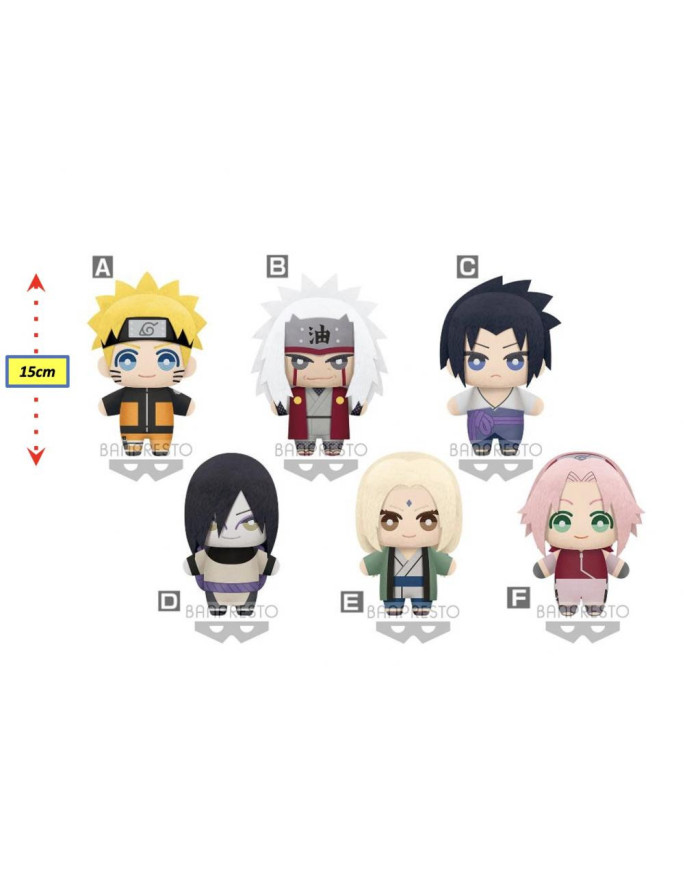 NARUTO SHIPPUDEN - Tomonui Plush vol 1 - Assortiment 9 Peluche 15cm