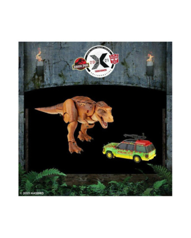 TRANSFORMERS - COLLABORATIVE Jurassic Park - Tyrannocon Rex