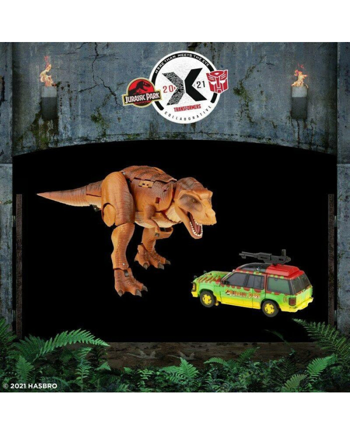 TRANSFORMERS - COLLABORATIVE Jurassic Park - Tyrannocon Rex