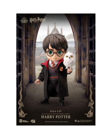 HARRY POTTER - Harry - Figurine Egg Attack Action WIzarding World 11cm