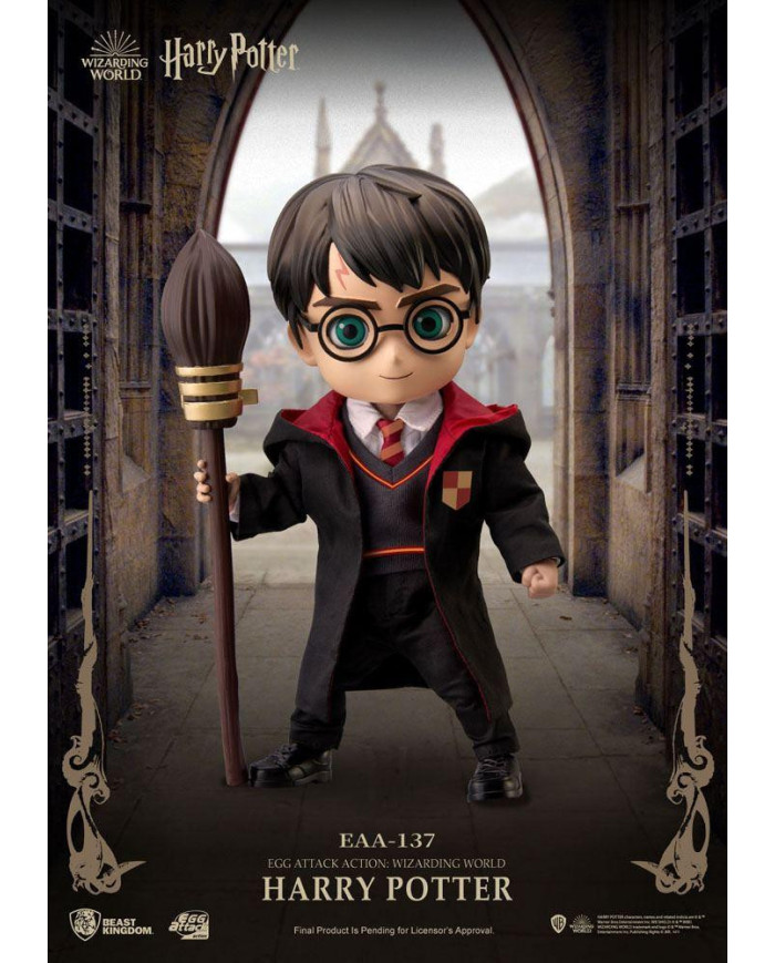 HARRY POTTER - Harry - Figurine Egg Attack Action WIzarding World 11cm
