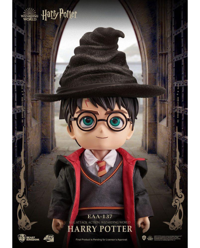 HARRY POTTER - Harry - Figurine Egg Attack Action WIzarding World 11cm