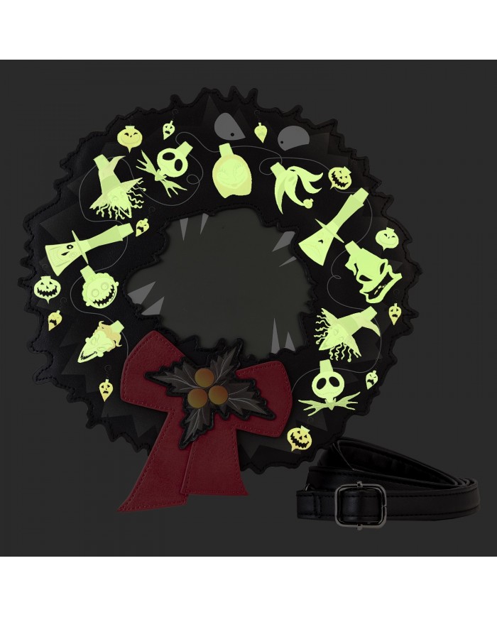 Sac à bandoulière Loungefly - Couronne L'étrange Noël de Mr Jack