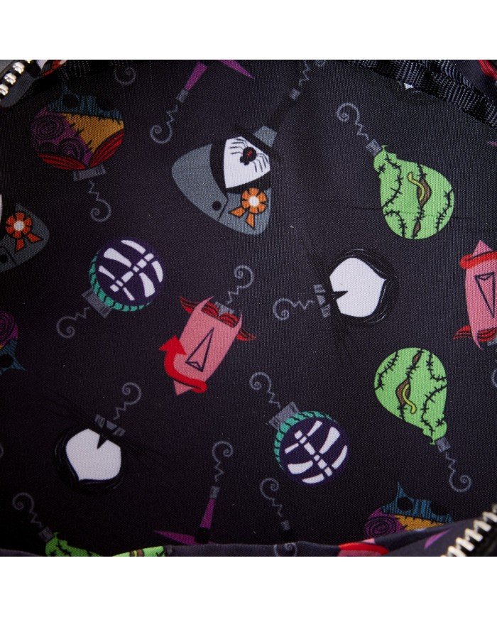 Sac à bandoulière Loungefly - Couronne L'étrange Noël de Mr Jack