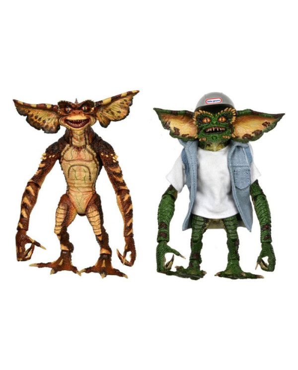 GREMLINS - Ultimate Demolition Gremlins - 2 Figurines articulées 15cm