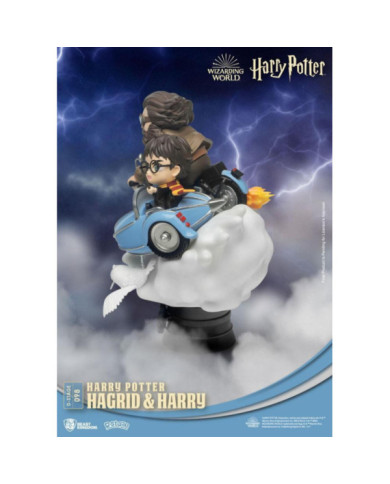 HARRY POTTER - Hagrid & Harry - Statuette D-Stage New Ver. 15cm