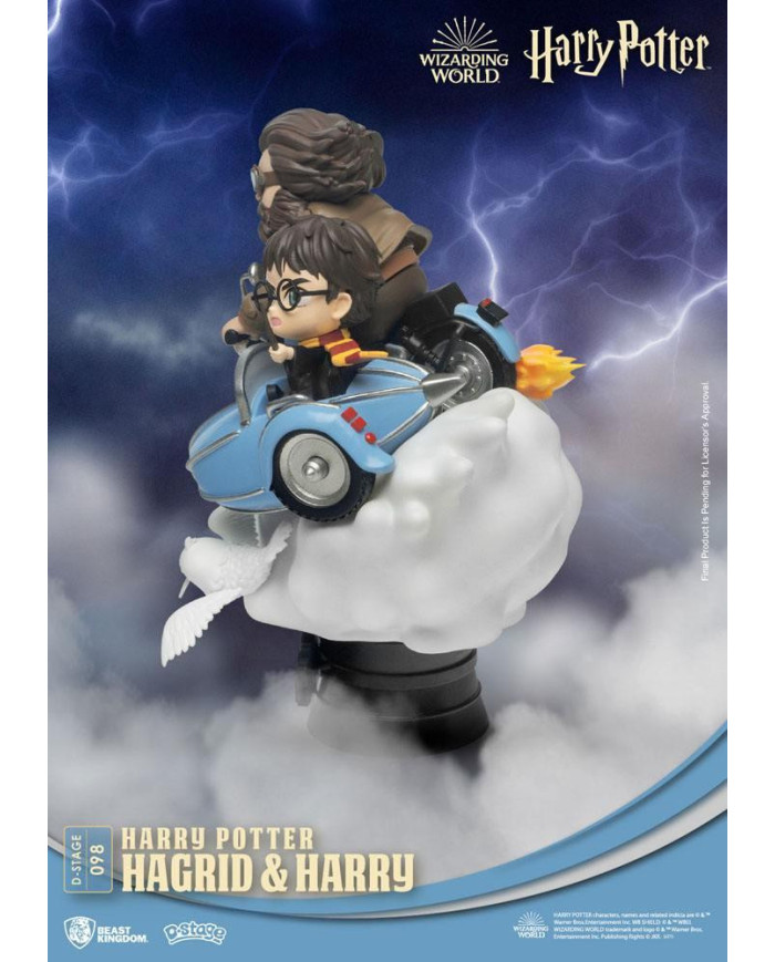 HARRY POTTER - Hagrid & Harry - Statuette D-Stage New Ver. 15cm