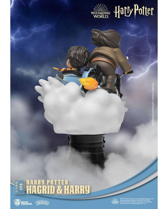 HARRY POTTER - Hagrid & Harry - Statuette D-Stage New Ver. 15cm