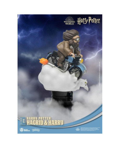 HARRY POTTER - Hagrid & Harry - Statuette D-Stage New Ver. 15cm