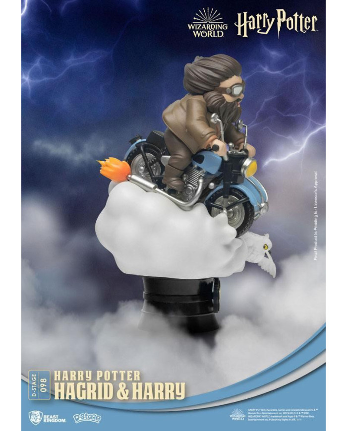 HARRY POTTER - Hagrid & Harry - Statuette D-Stage New Ver. 15cm