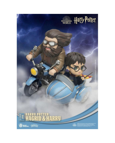 HARRY POTTER - Hagrid & Harry - Statuette D-Stage New Ver. 15cm