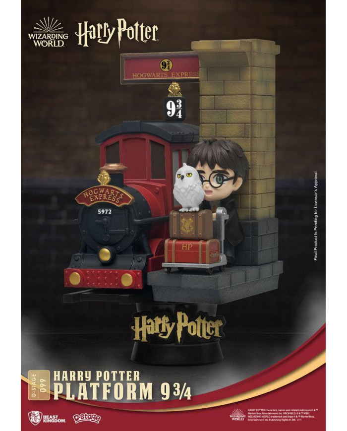 HARRY POTTER - Platform 9 3/4 - Statuette D-Stage New Ver. 15cm