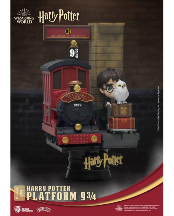 HARRY POTTER - Platform 9 3/4 - Statuette D-Stage New Ver. 15cm