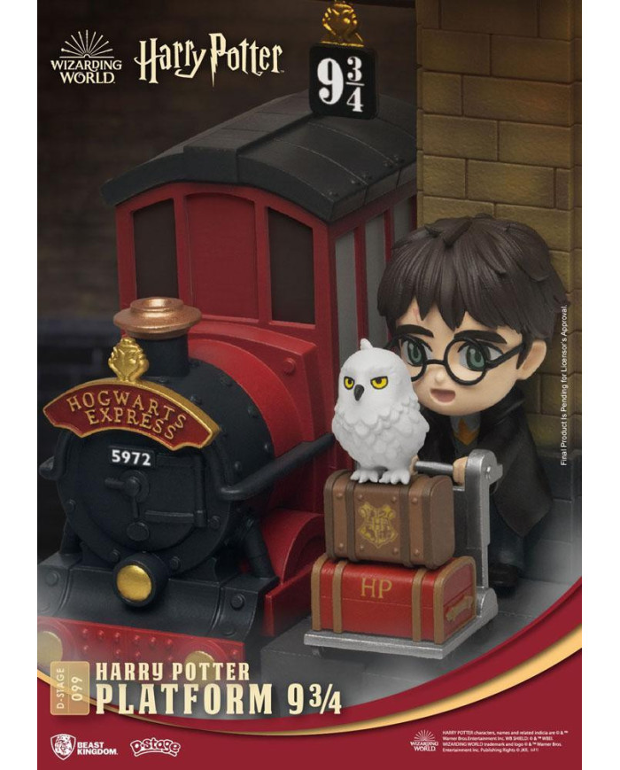 HARRY POTTER - Platform 9 3/4 - Statuette D-Stage New Ver. 15cm