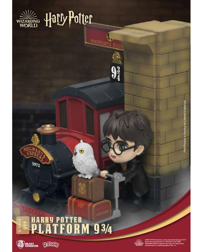 HARRY POTTER - Platform 9 3/4 - Statuette D-Stage New Ver. 15cm