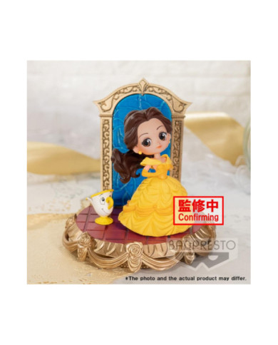 DISNEY - Belle - Figurine Q Posket Stories 8cm ver.A