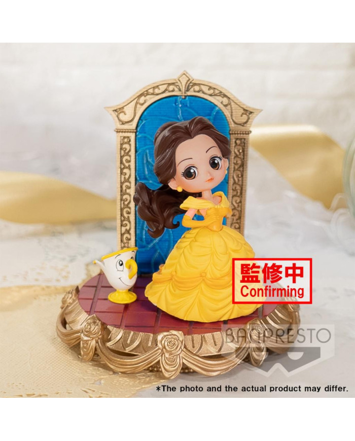 DISNEY - Belle - Figurine Q Posket Stories 8cm ver.A