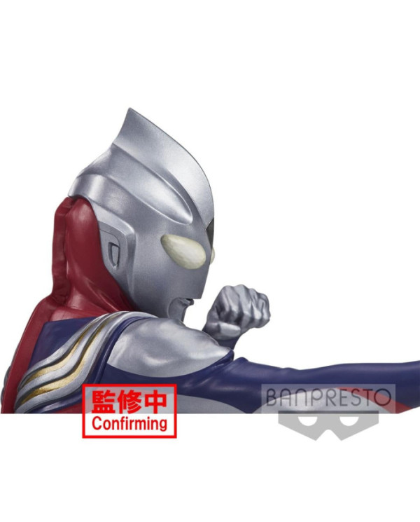 ULTRAMAN - Ultraman Tiga - Figurine Hero's brave Statue 18cm