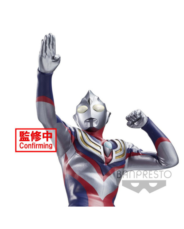 ULTRAMAN - Ultraman Tiga - Figurine Hero's brave Statue 18cm