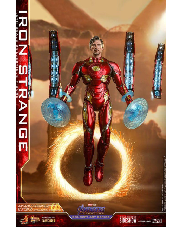 MARVEL - Iron Strange (Concept Art Series) - Statuette articulée 32cm