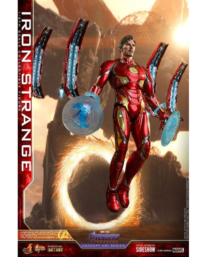 MARVEL - Iron Strange (Concept Art Series) - Statuette articulée 32cm