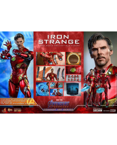 MARVEL - Iron Strange (Concept Art Series) - Statuette articulée 32cm