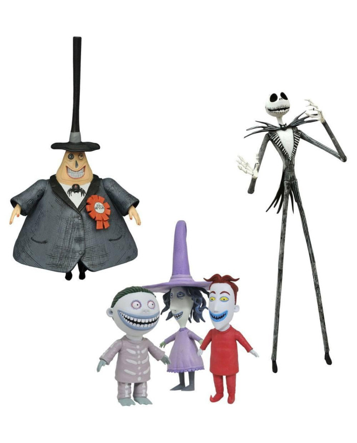 NIGHTMARE BFORE CHRISTMAS - Assortiment 6 Figurines 18cm