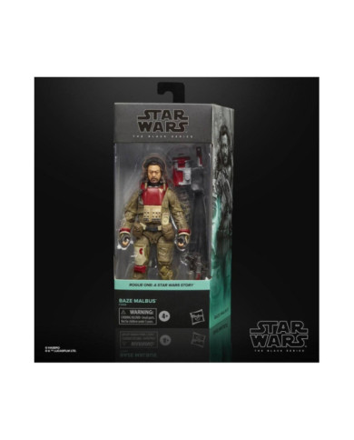 STAR WARS - Baze Malbus (Rogue One) - Figurine Black Series