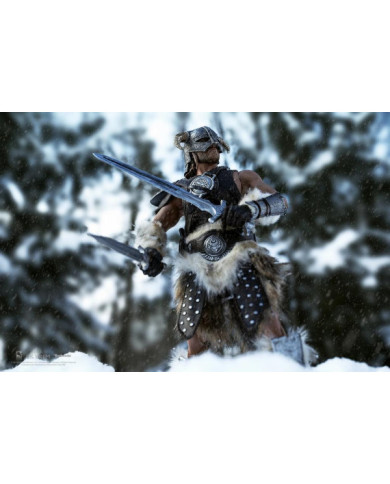 SKYRIM - Dragonborn standard - Figurine articulée '22x9x35cm'