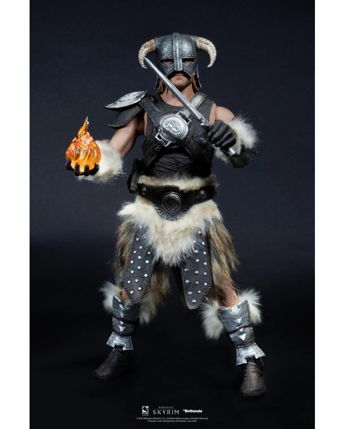 SKYRIM - Dragonborn standard - Figurine articulée '22x9x35cm'