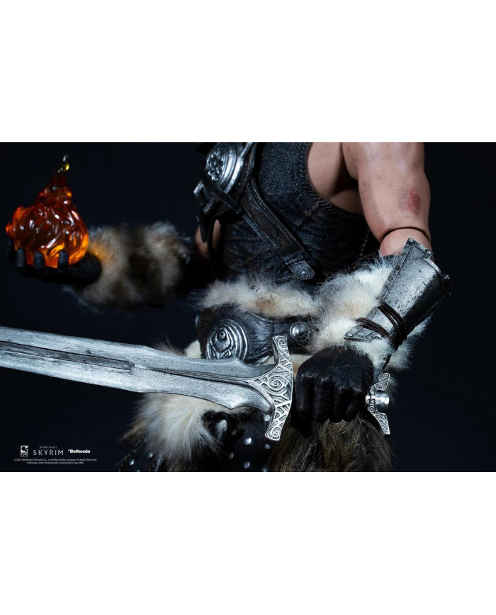 SKYRIM - Dragonborn standard - Figurine articulée '22x9x35cm'
