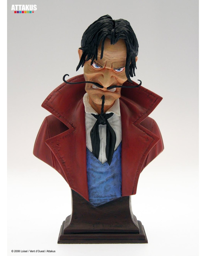 PETER PAN (R. LOISEL) - Capitaine Crochet - Buste en résine 20cm