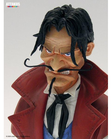 PETER PAN (R. LOISEL) - Capitaine Crochet - Buste en résine 20cm