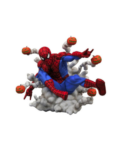 MARVEL - Spider-Man Pumpkin Bombs - Statuette Comic Gallery 15cm