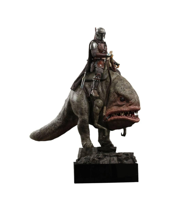 STAR WARS - Mandalorian & Blurrg - Pack de 2 figurines 37cm