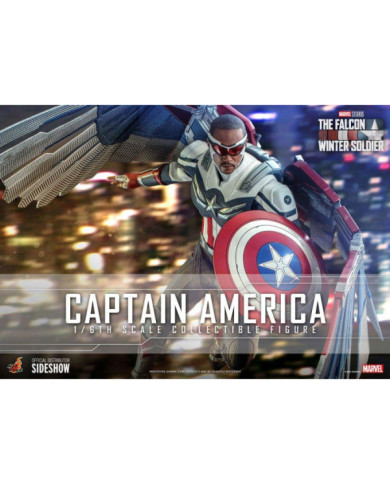 MARVEL - Captain America (Falcon & Winter S) - Figurine articulée 30cm