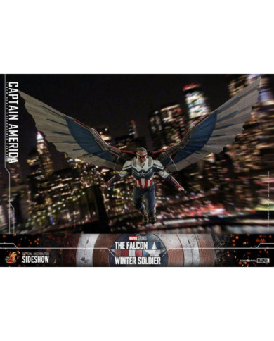 MARVEL - Captain America (Falcon & Winter S) - Figurine articulée 30cm