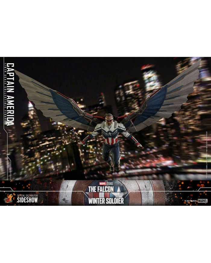 MARVEL - Captain America (Falcon & Winter S) - Figurine articulée 30cm