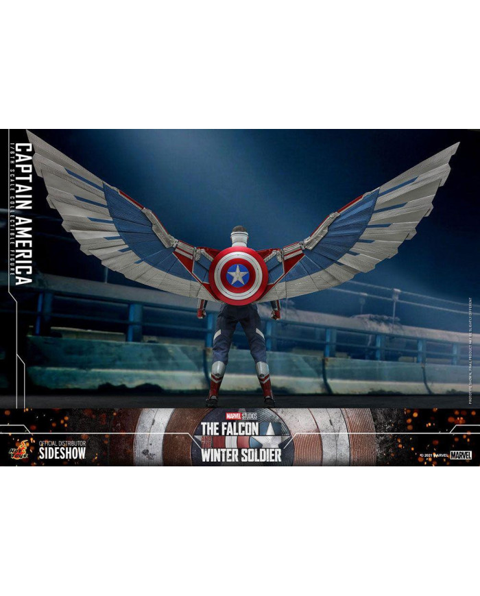 MARVEL - Captain America (Falcon & Winter S) - Figurine articulée 30cm