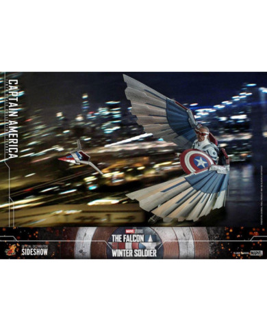 MARVEL - Captain America (Falcon & Winter S) - Figurine articulée 30cm