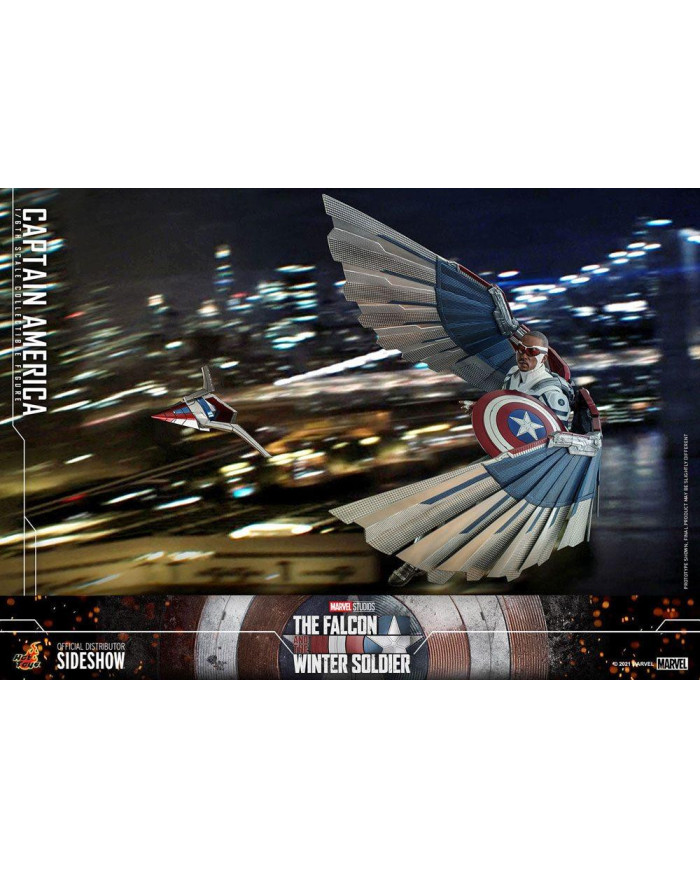 MARVEL - Captain America (Falcon & Winter S) - Figurine articulée 30cm