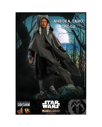 THE MANDALORIAN - Ahsoka & Grogu - Pack 2 figurines articulées 29cm