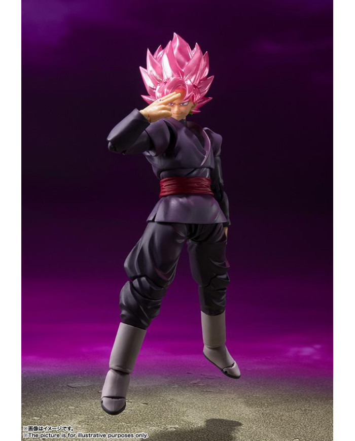 DRAGON BALL SUPER - SS Goku Black Rosé - Figurine S.H. Figuarts 14cm