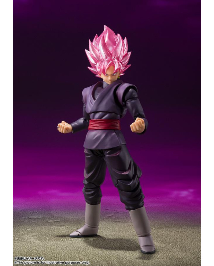 DRAGON BALL SUPER - SS Goku Black Rosé - Figurine S.H. Figuarts 14cm