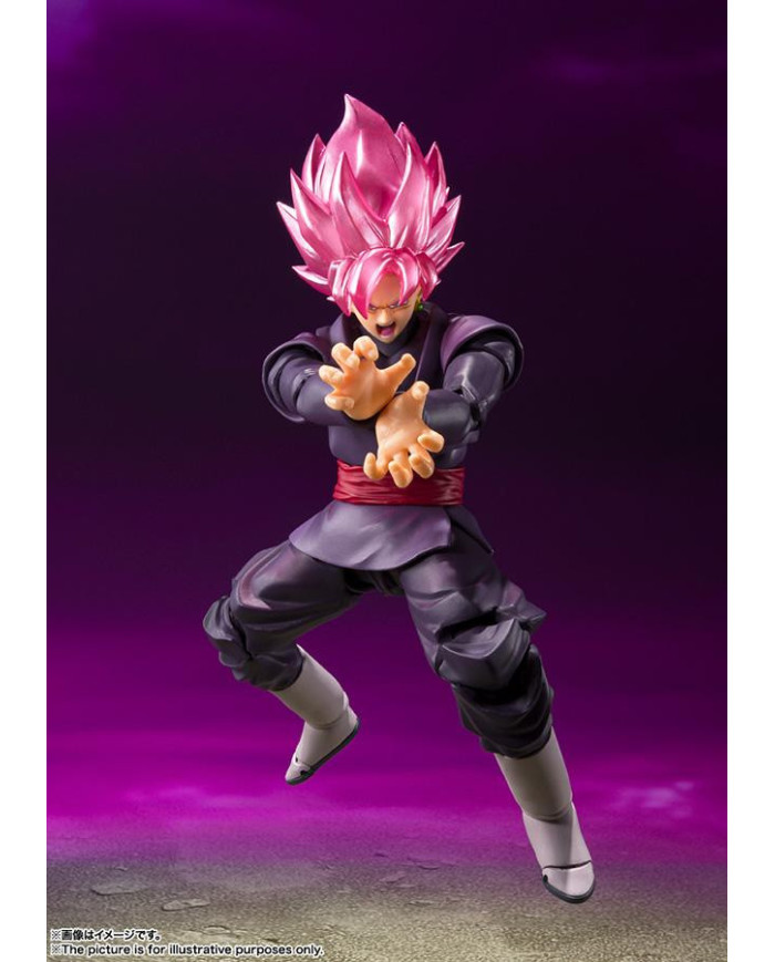 DRAGON BALL SUPER - SS Goku Black Rosé - Figurine S.H. Figuarts 14cm