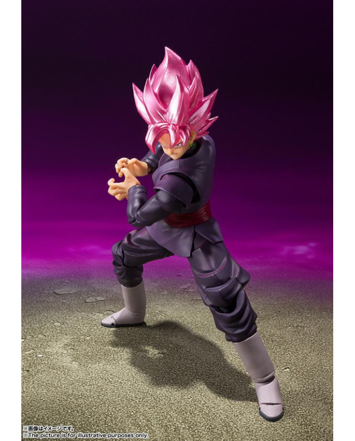 DRAGON BALL SUPER - SS Goku Black Rosé - Figurine S.H. Figuarts 14cm